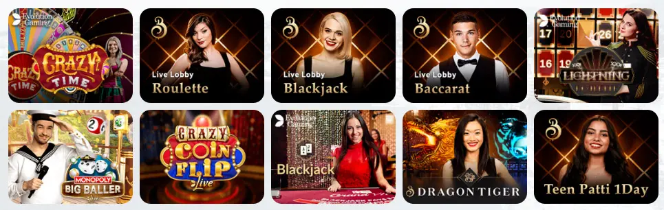 Jeux de casino en direct WINSTLER CASINO