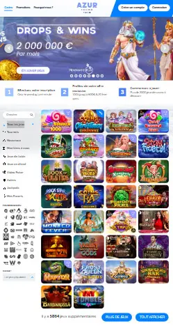 l'application et interface WINSTLER CASINO