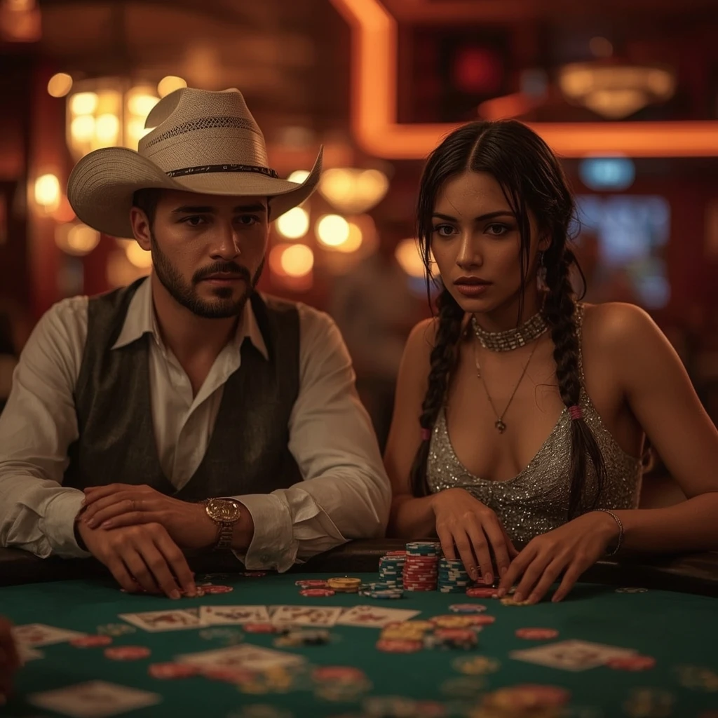 photo de deux joueurs de poker Winstler Casino